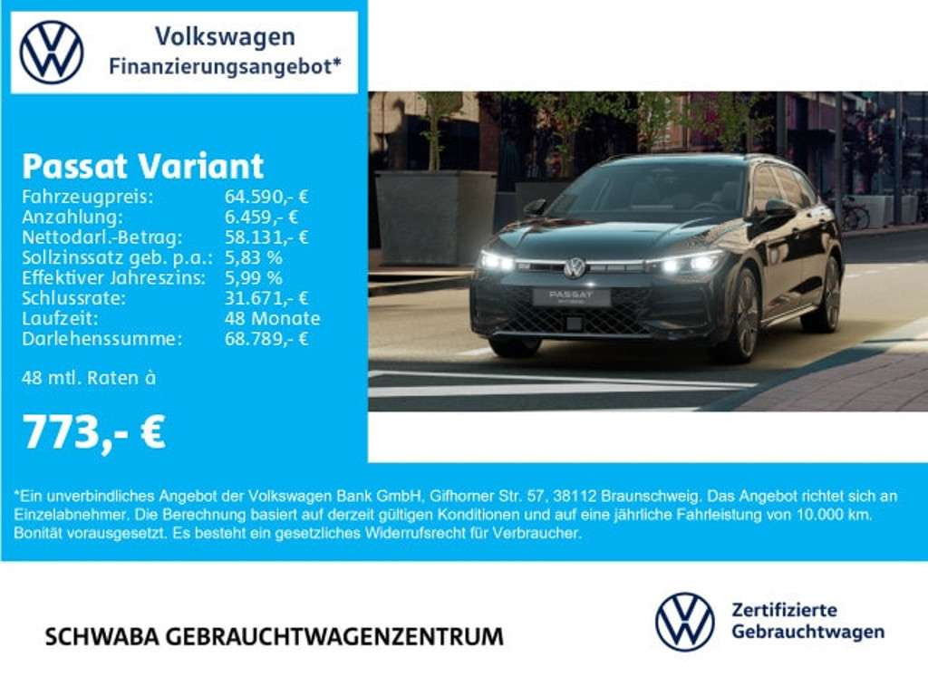 Volkswagen Passat 2025 Hybride Benzine