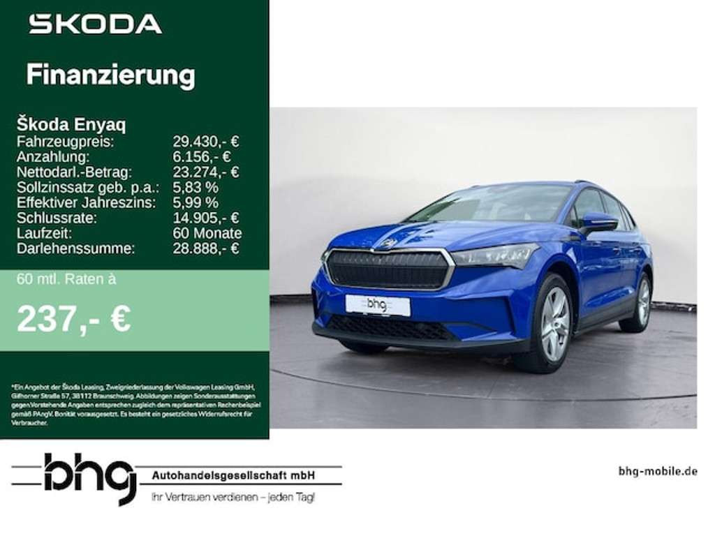 Skoda Enyaq 2023 Elektrisch