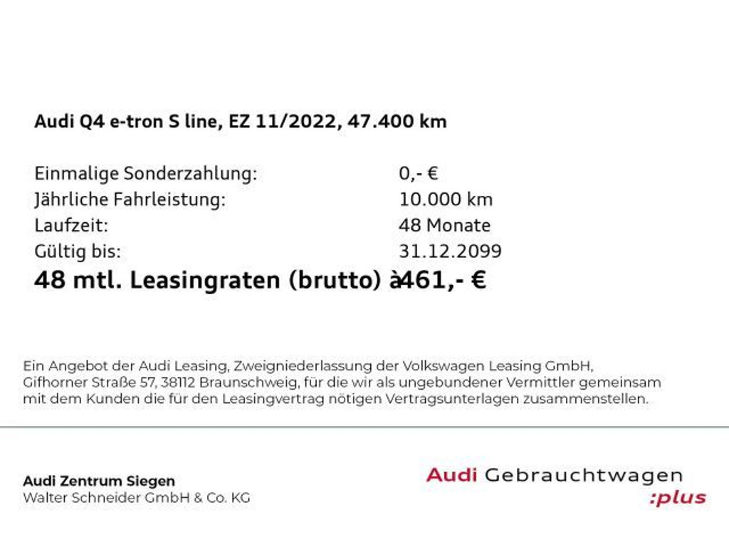 Audi Q4 e-tron