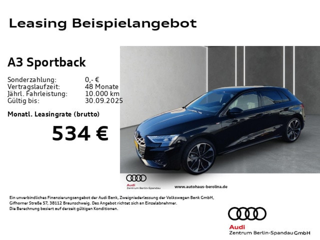Audi A3 2025 Benzine