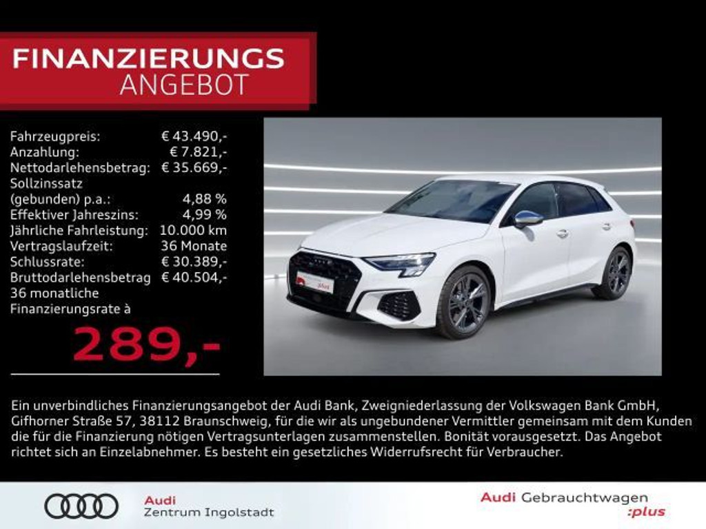 Audi S3 2024 Benzine