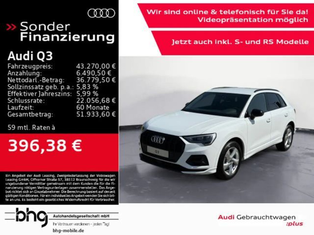 Audi Q3 2025 Benzine