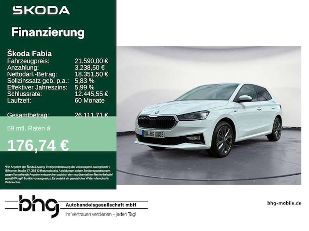 Skoda Fabia 2025 Benzine