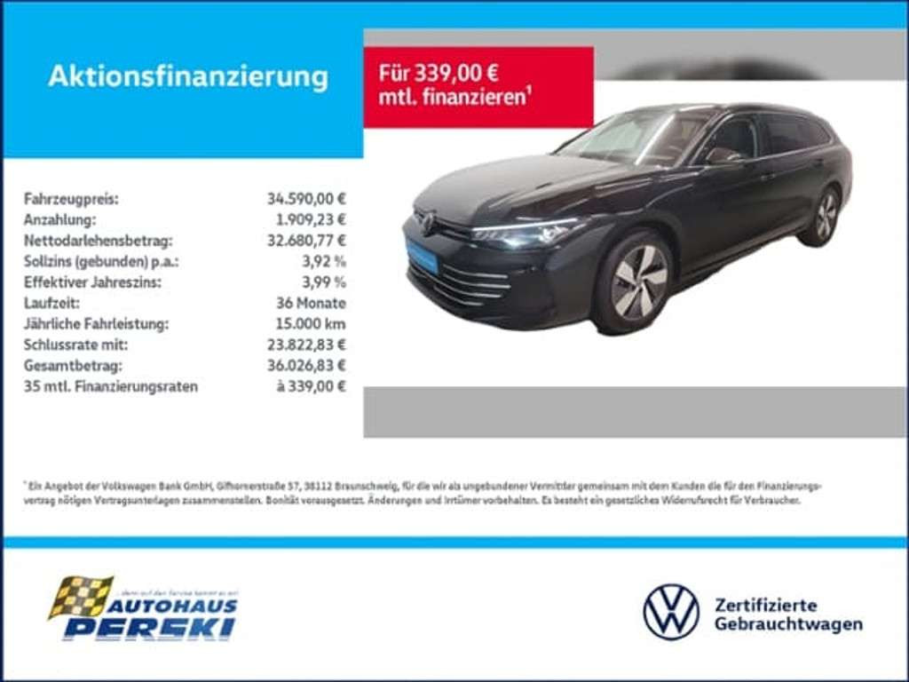Volkswagen Passat 2024 Benzine