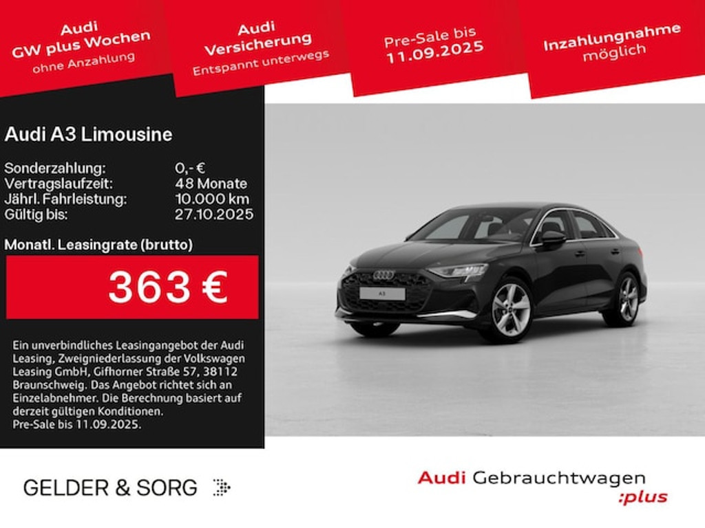 Audi A3 2025 Diesel