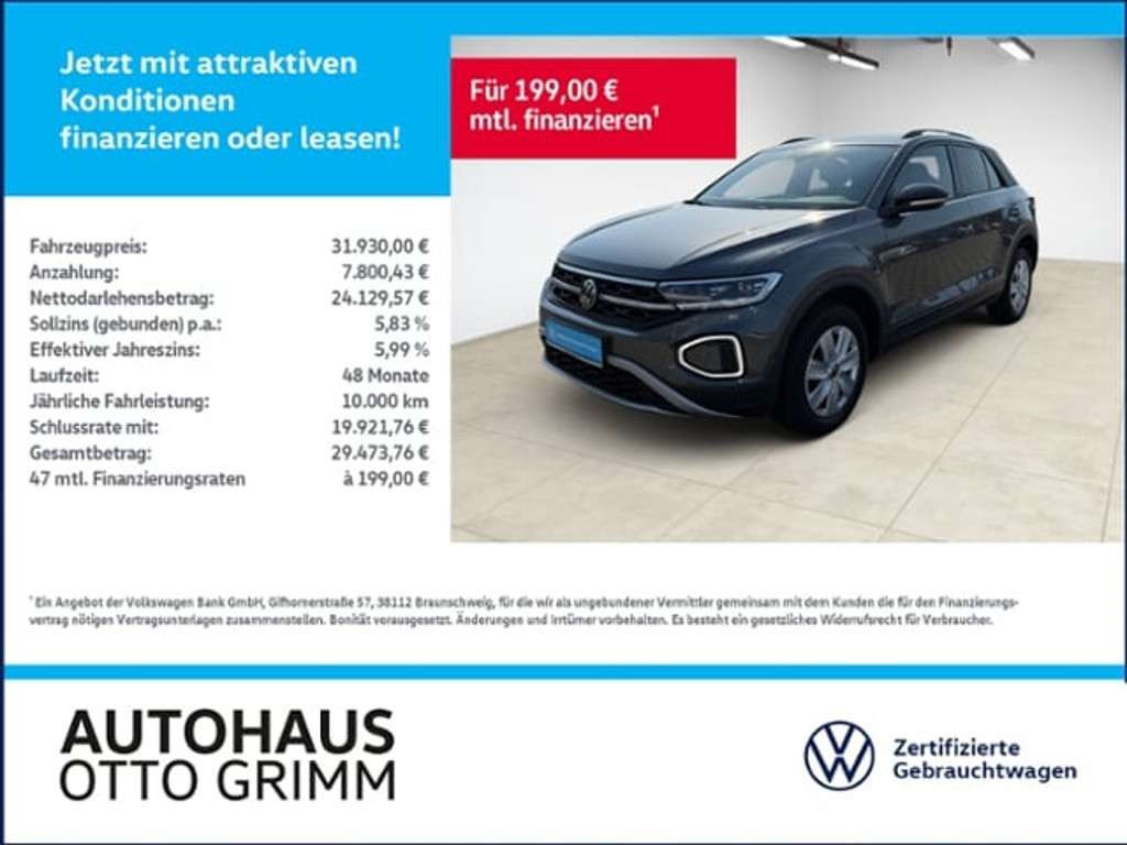 Volkswagen T-Roc 2024 Benzine