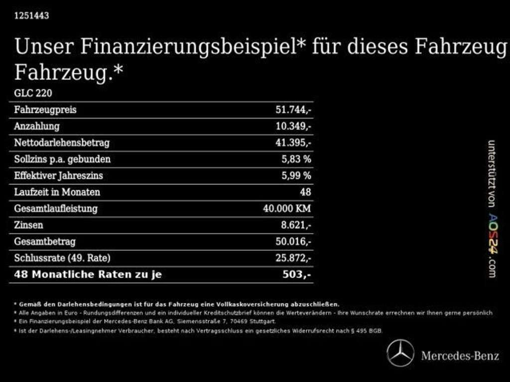 Mercedes-Benz GLC-Klasse