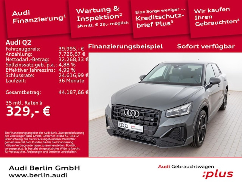 Audi Q2 2025 Benzine