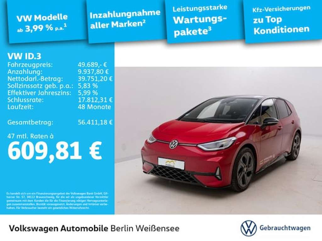 Volkswagen ID.3 2025 Elektrisch