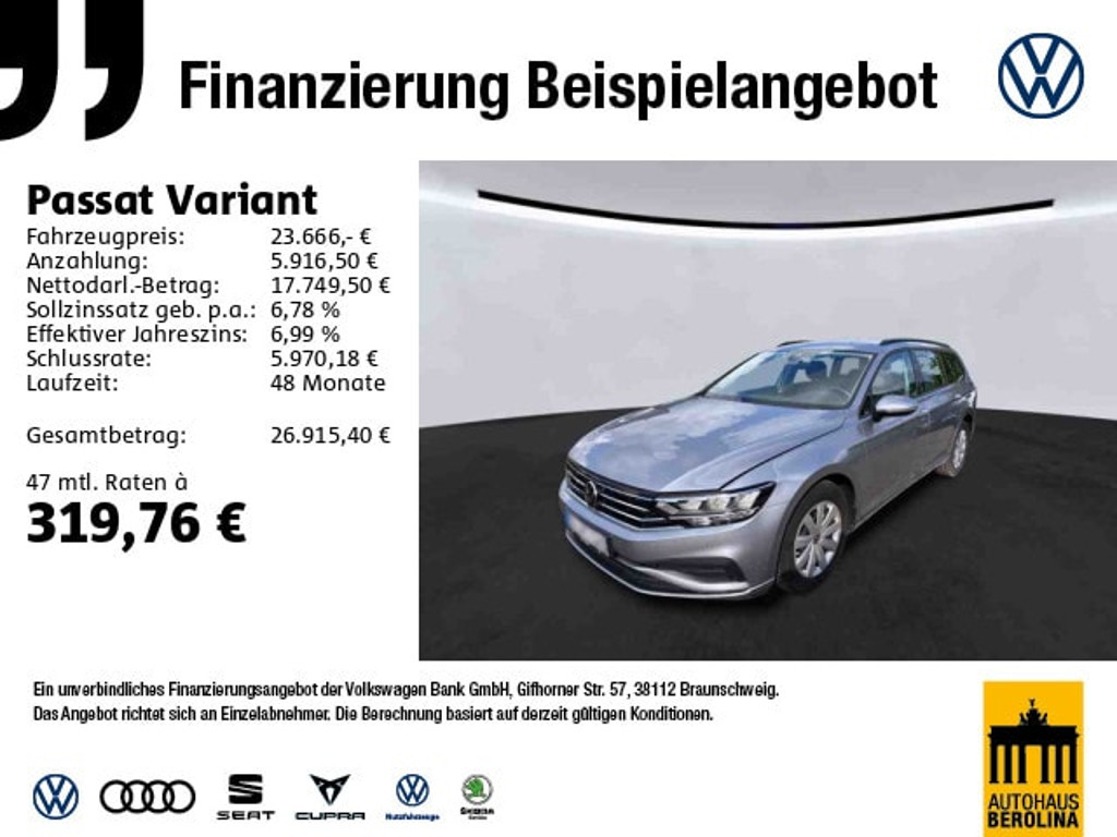Volkswagen Passat 2022 Benzine