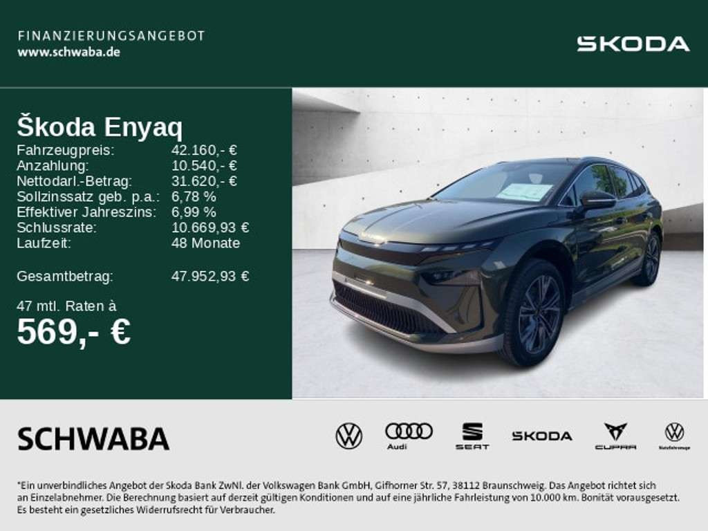 Skoda Enyaq 2025 Elektrisch
