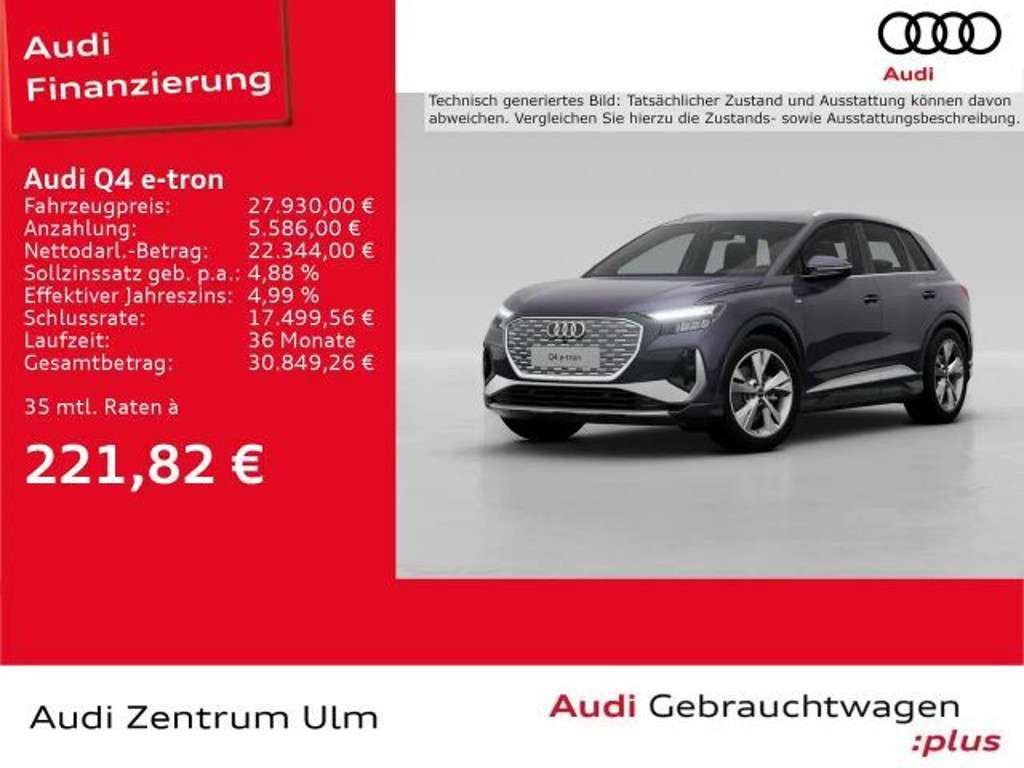 Audi Q4 e-tron 2022 Elektrisch