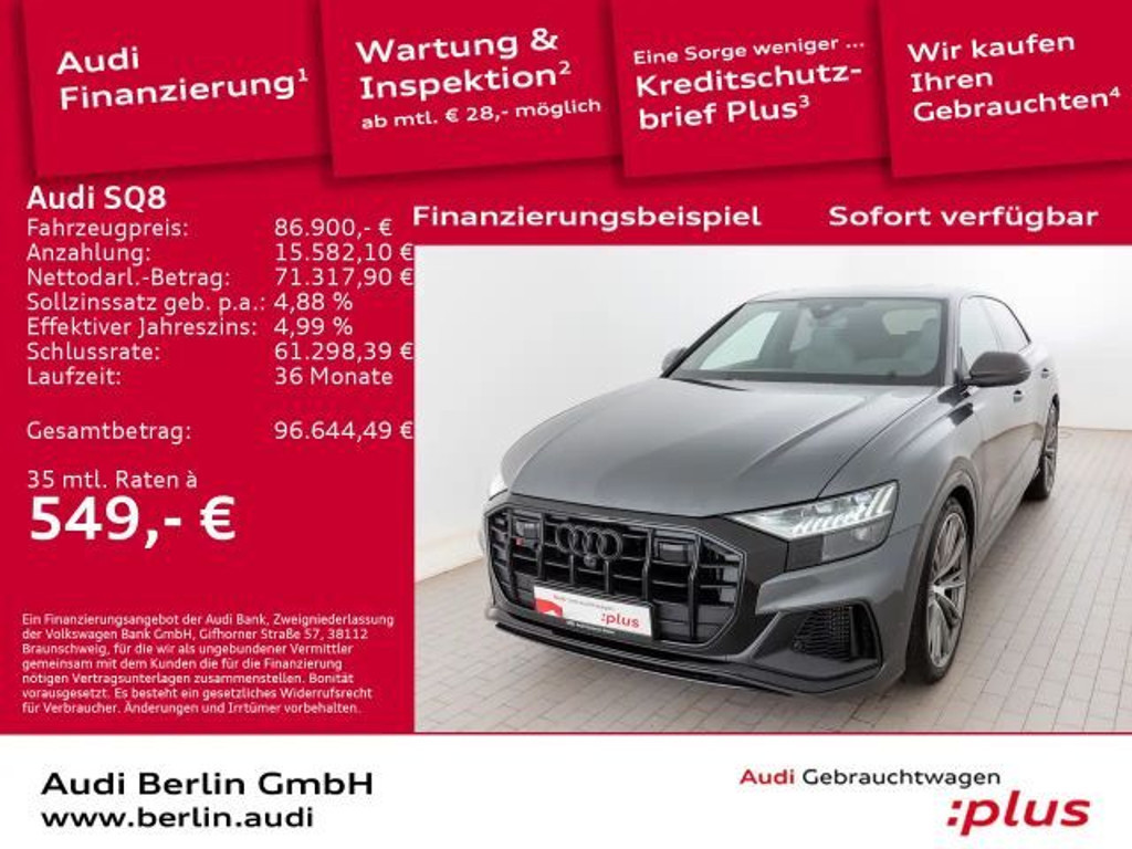 Audi SQ8 2022 Benzine
