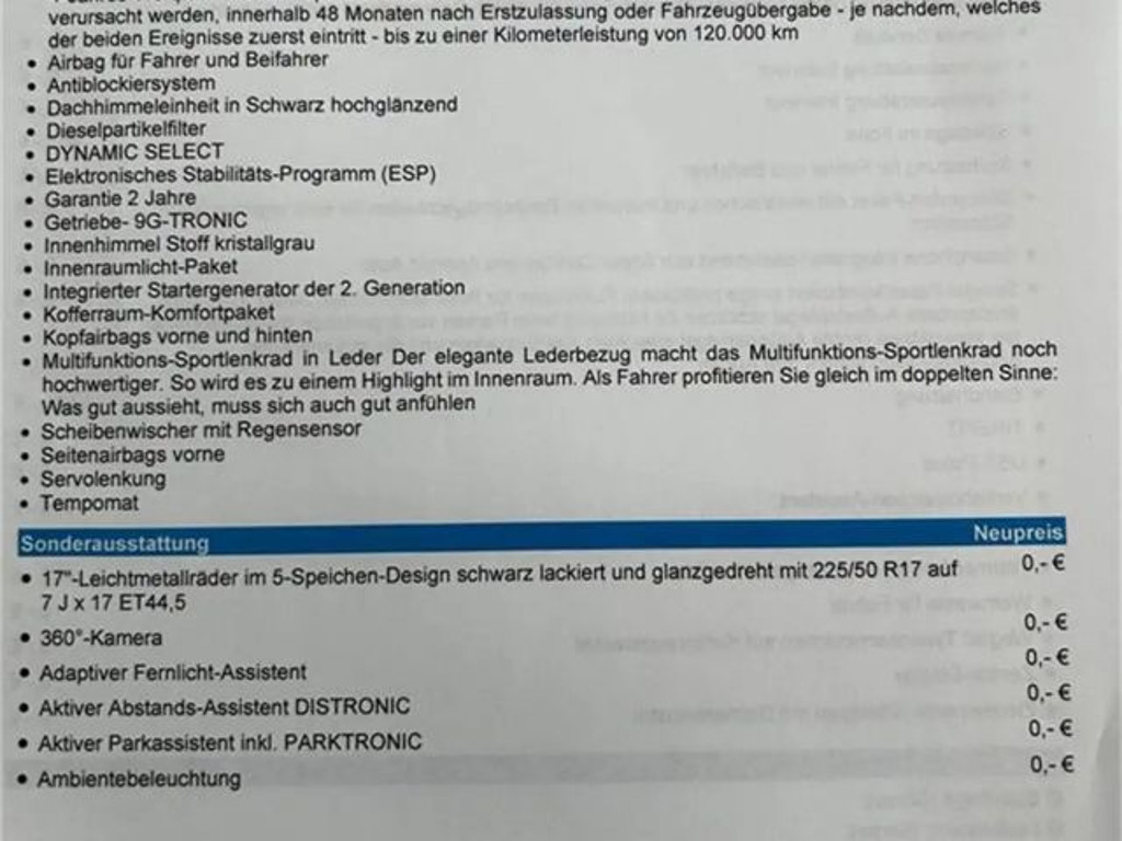 Mercedes-Benz C-Klasse