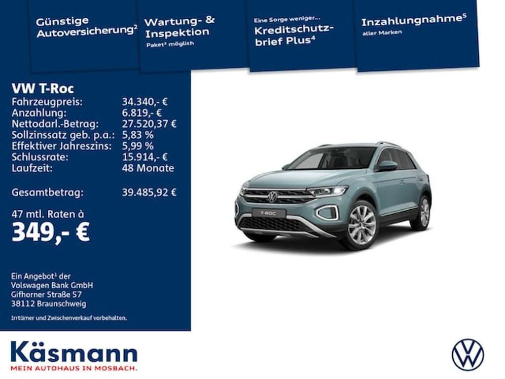 Volkswagen T-Roc 2024 Benzine