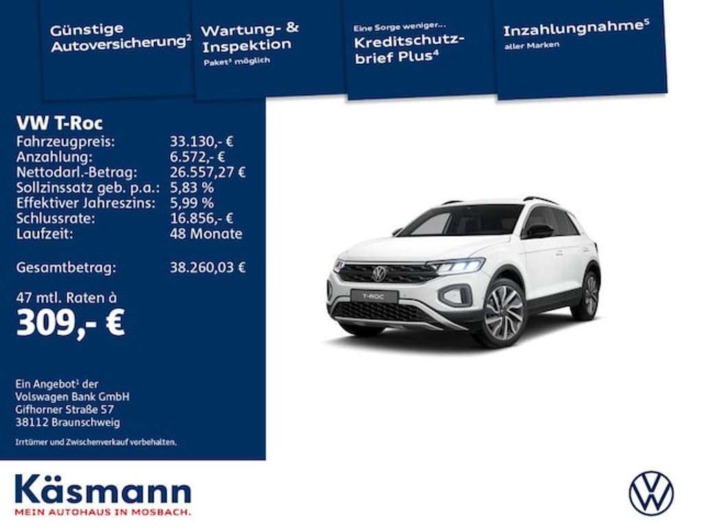 Volkswagen T-Roc 2025 Benzine