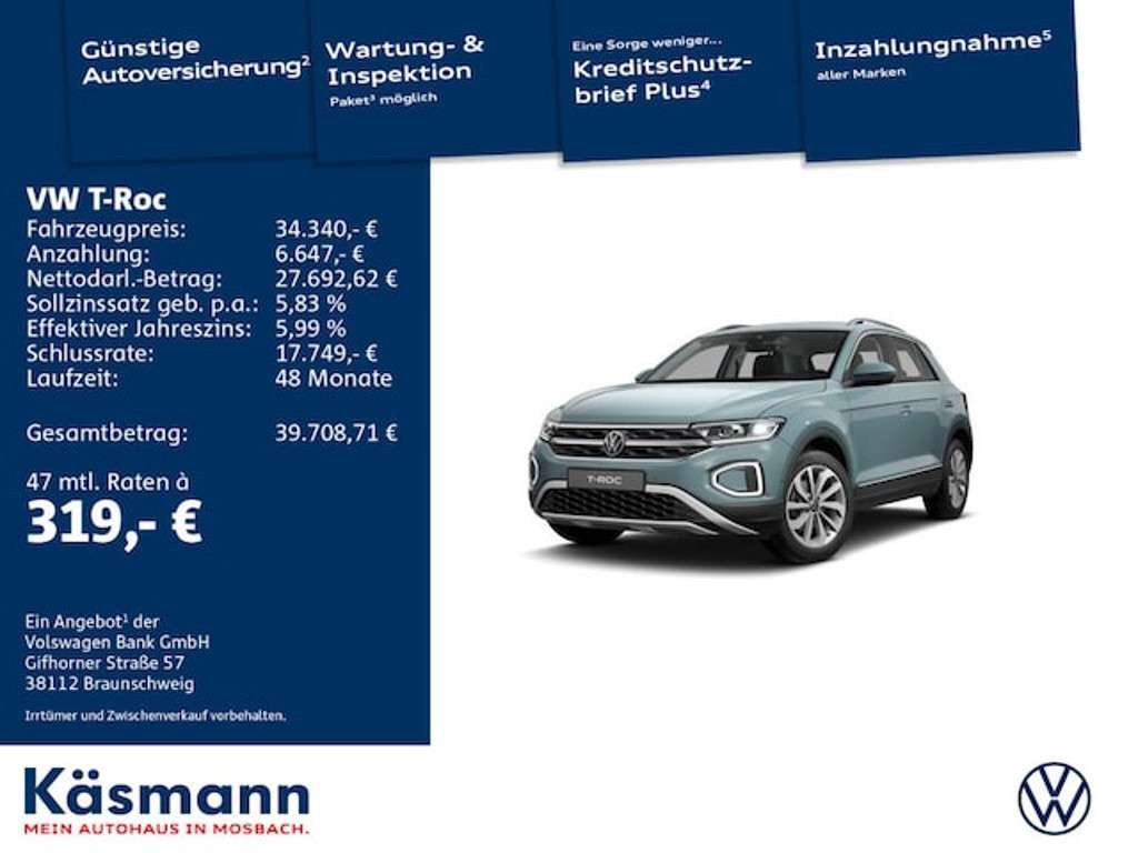 Volkswagen T-Roc 2025 Benzine