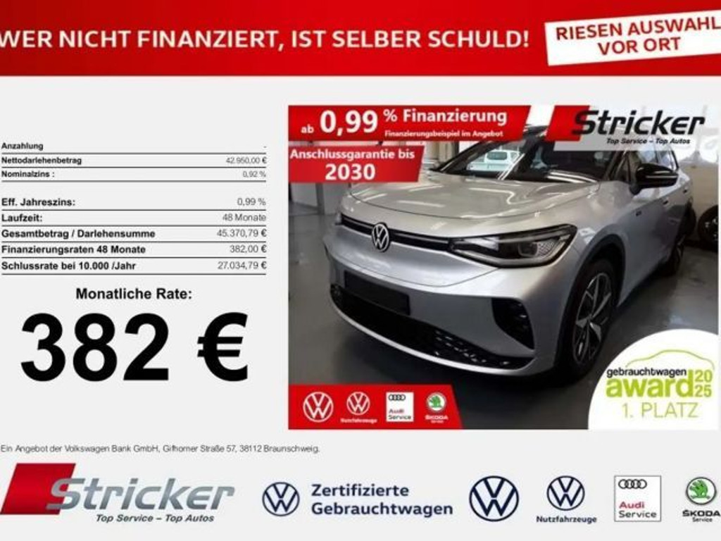 Volkswagen ID.4 2025 Elektrisch