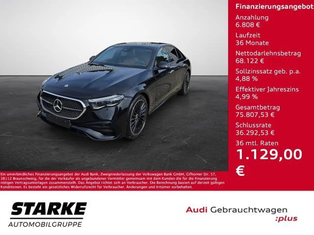 Mercedes-Benz E-Klasse 2025 Benzine