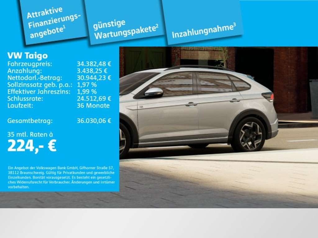 Volkswagen Taigo 2025 Benzine