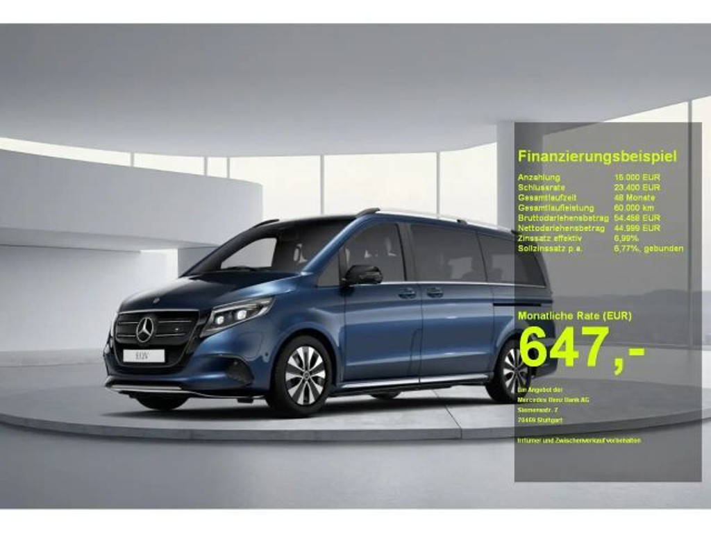 Mercedes-Benz EQV 2024 Elektrisch