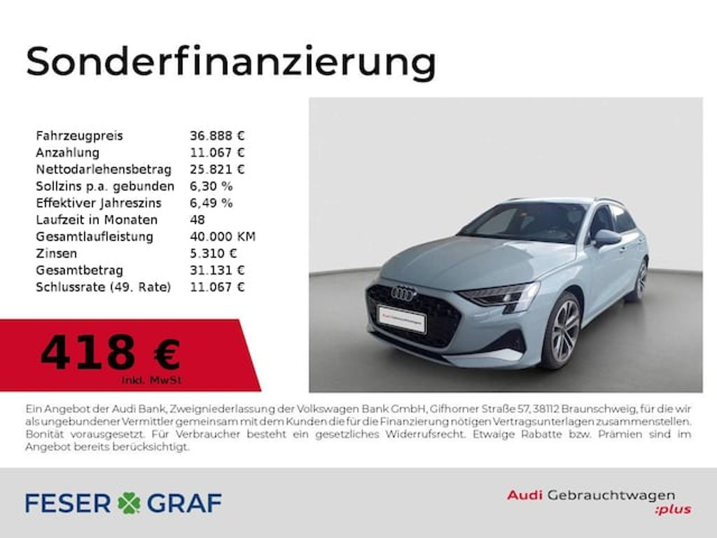 Audi A3 2025 Benzine