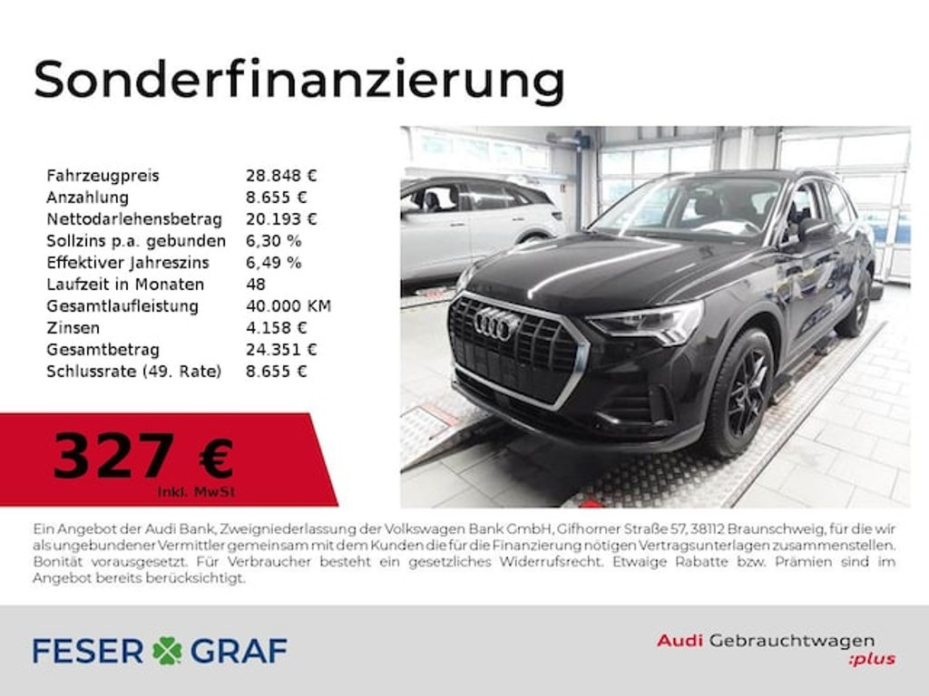 Audi Q3 2022 Benzine