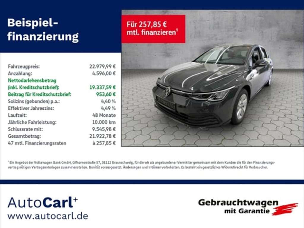 Volkswagen Golf 2022 Benzine