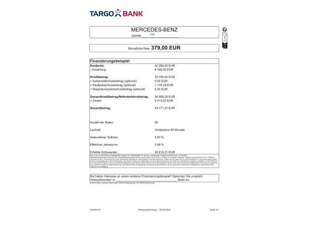 Mercedes-Benz B-Klasse