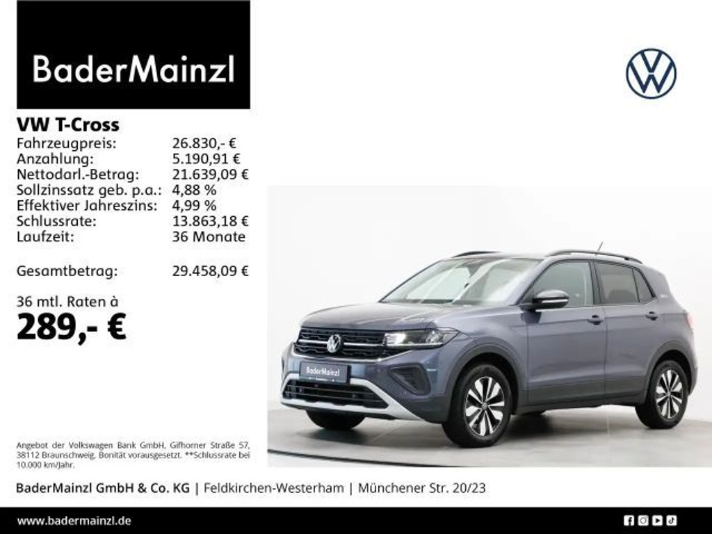 Volkswagen T-Cross 2025 Benzine