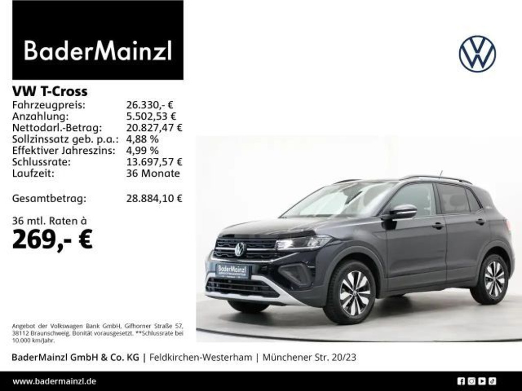 Volkswagen T-Cross 2025 Benzine