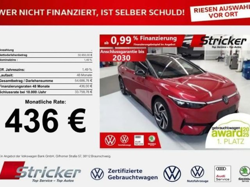 Volkswagen ID.7 2025 Elektrisch