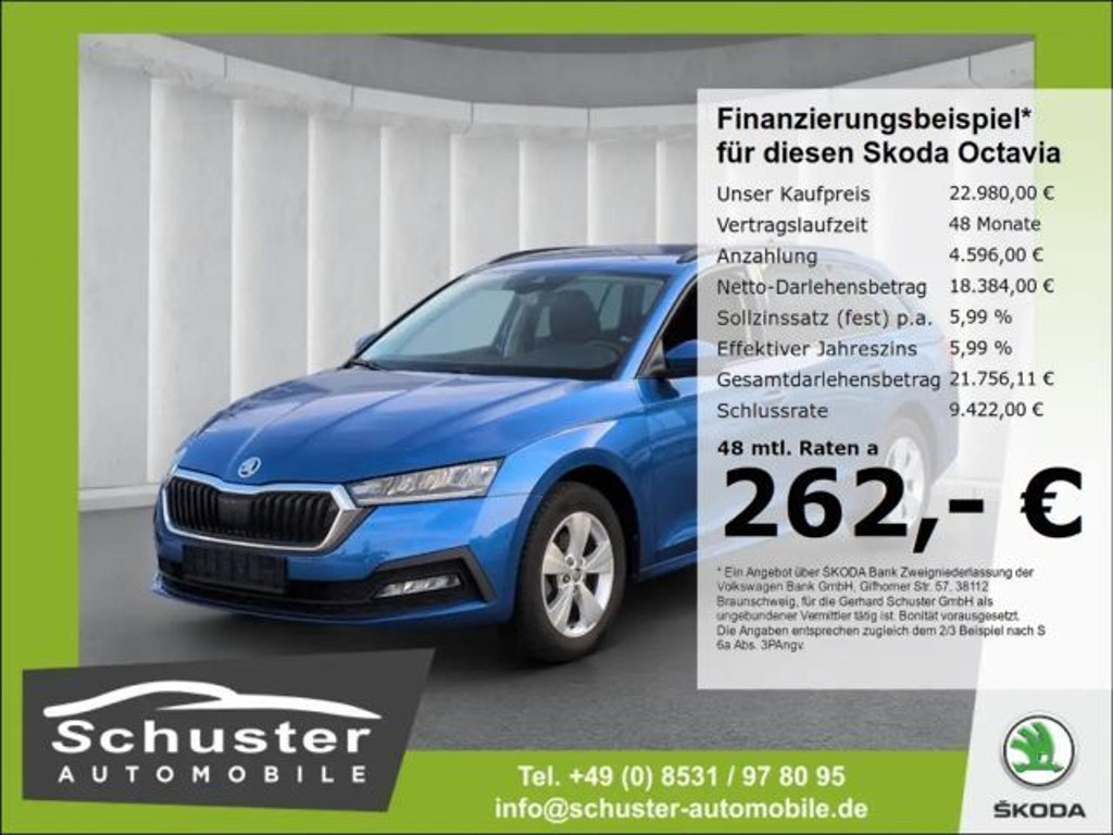 Skoda Octavia 2022 Benzine