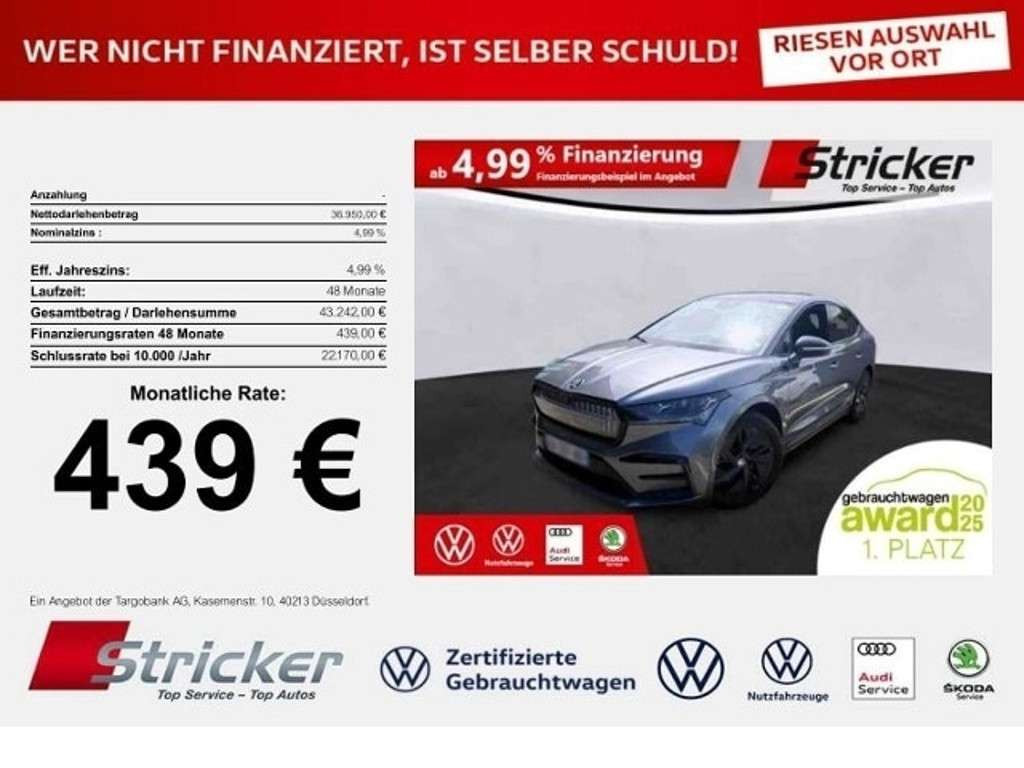 Skoda Enyaq 2023 Elektrisch