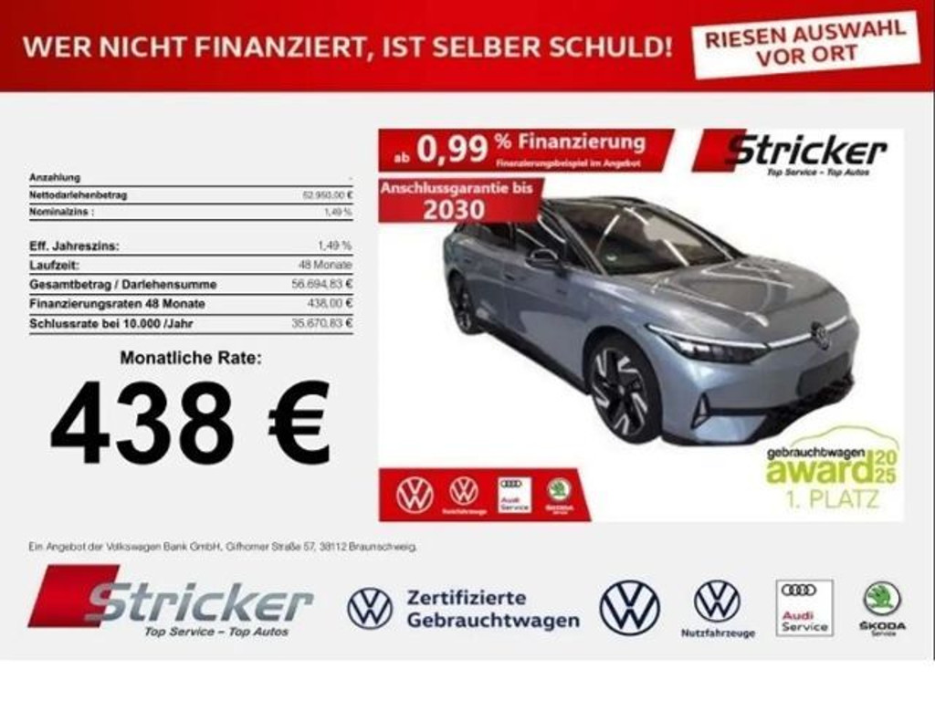 Volkswagen ID.7 2025 Elektrisch