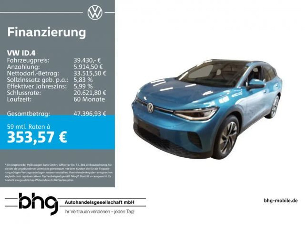 Volkswagen ID.4 2024 Elektrisch