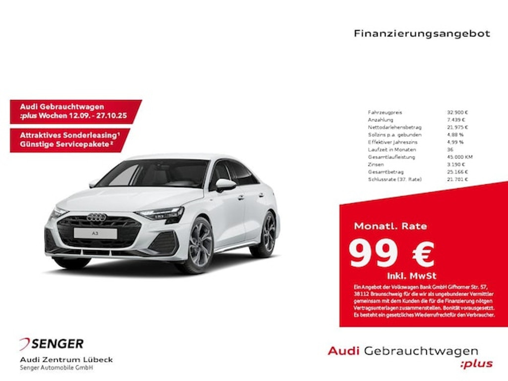 Audi A3 2024 Benzine