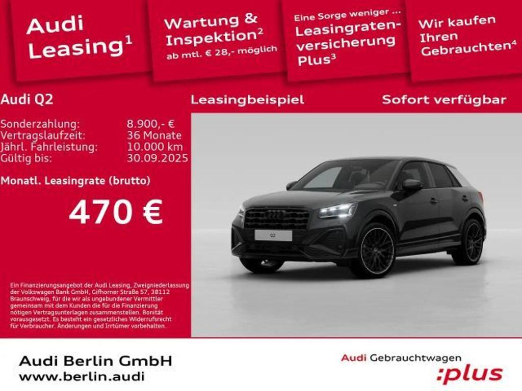 Audi Q2 2025 Benzine