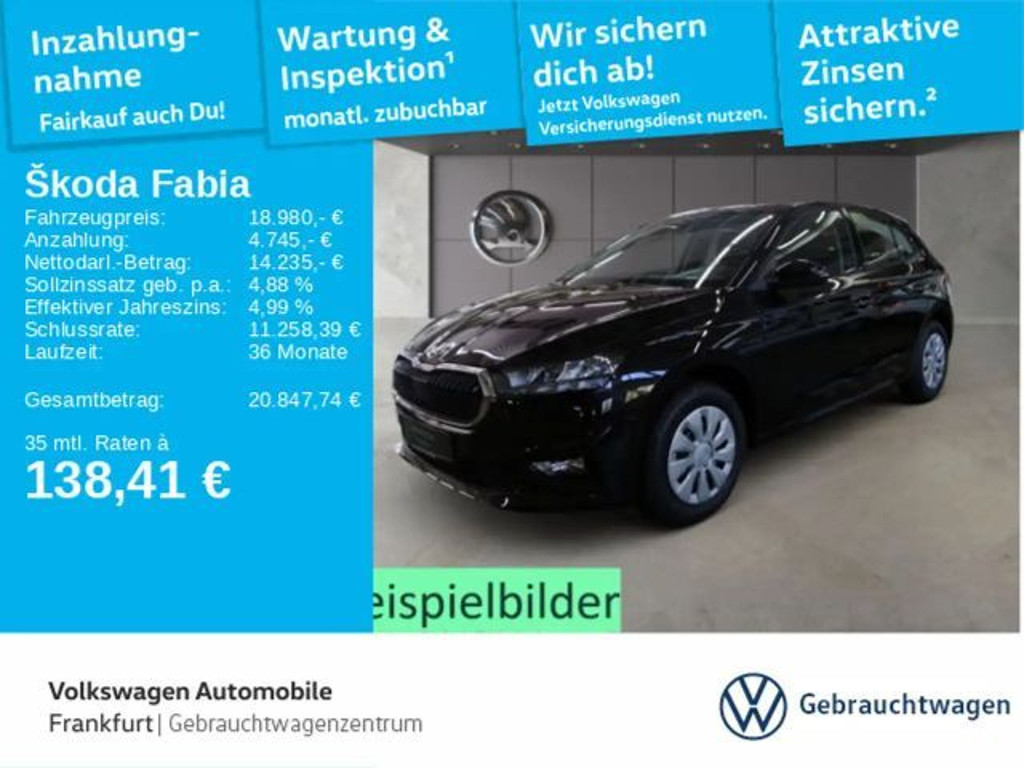 Skoda Fabia 2025 Benzine