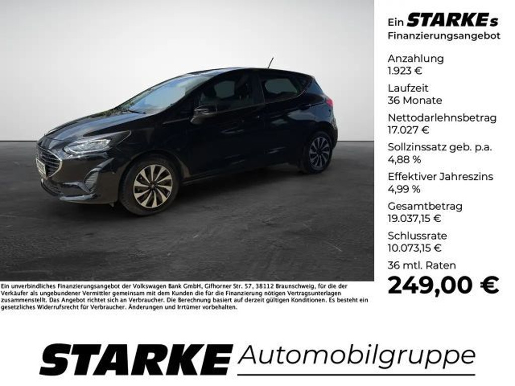 Ford Fiesta 2023 Benzine