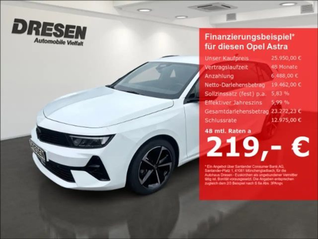 Opel Astra 2024 Benzine