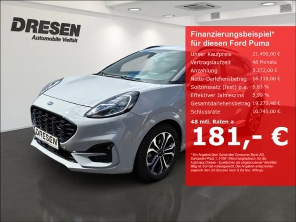 Ford Puma 2021 Benzine