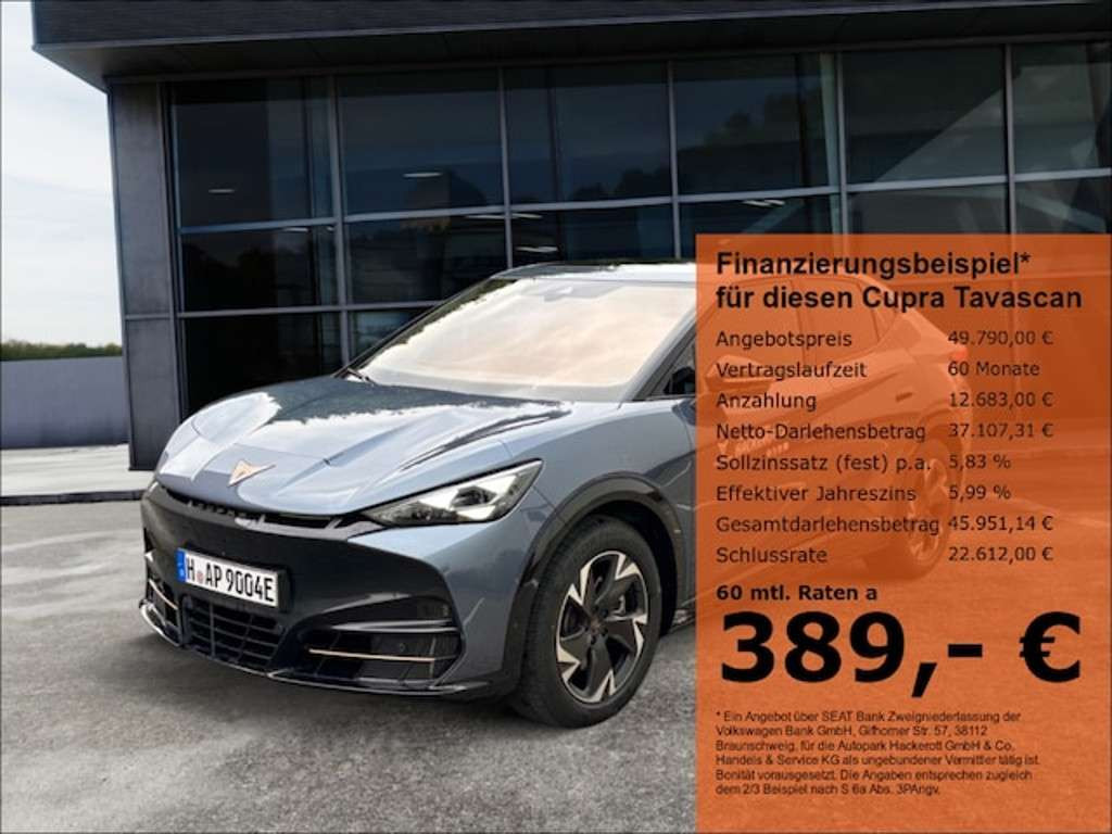 Cupra Tavascan 2024 Elektrisch