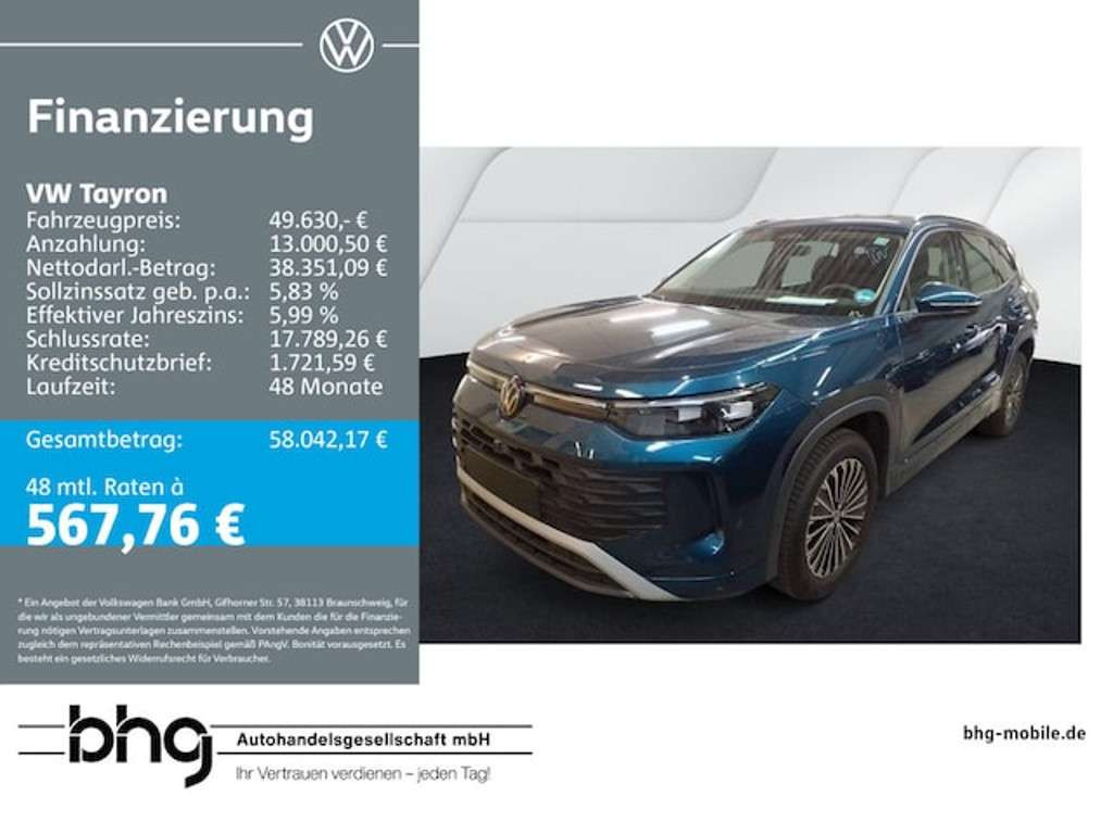 Volkswagen Tayron 2025 Diesel