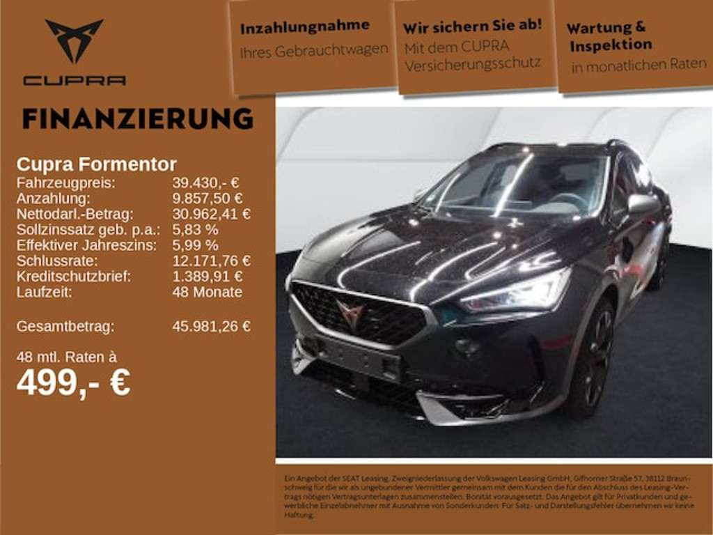 Cupra Formentor 2024 Hybride Benzine