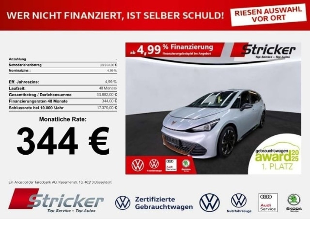 Cupra Born 2023 Elektrisch