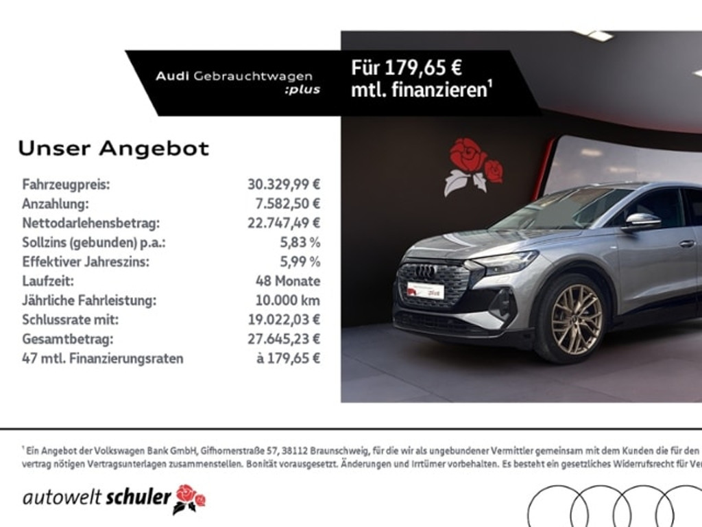 Audi Q4 e-tron 2022 Elektrisch