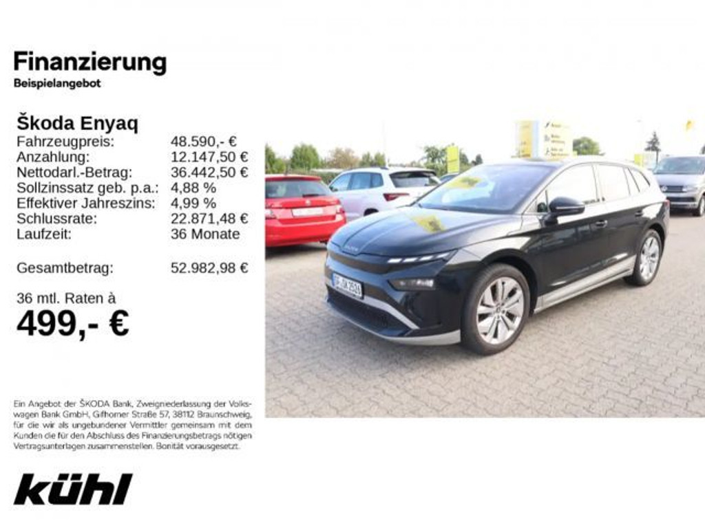 Skoda Enyaq 2025 Elektrisch