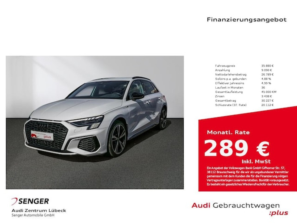 Audi A3 2023 Hybride Benzine
