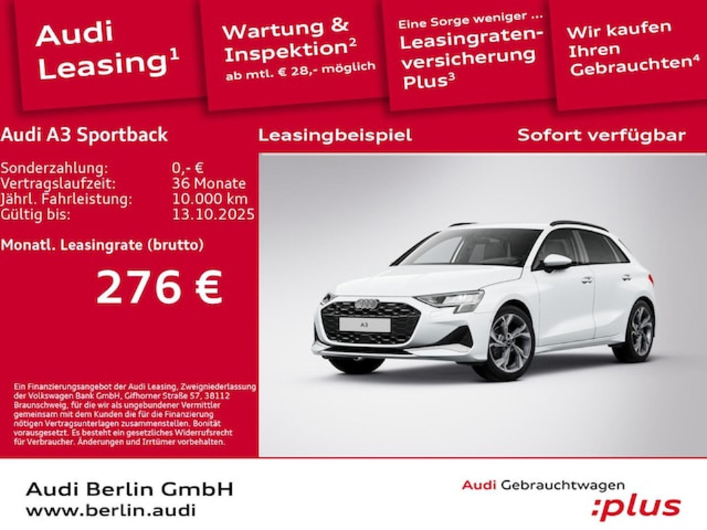 Audi A3 2024 Benzine